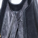 GUCCI Bamboo Hand Bag Leather Black Gold 002 1186 0260 Auth am9829-19