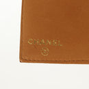 CHANEL Compact Wallet Caviar Skin Brown Gold CC Auth am9835V-18