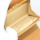 CHANEL Compact Wallet Caviar Skin Brown Gold CC Auth am9835V-9