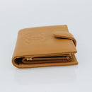 CHANEL Compact Wallet Caviar Skin Brown Gold CC Auth am9835V-3