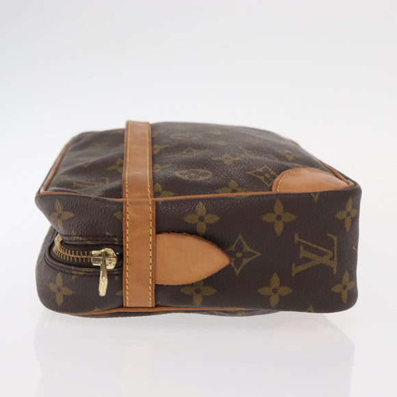 LOUIS VUITTON Monogram Compiegne 28 Clutch Bag M51845 LV Auth am9838