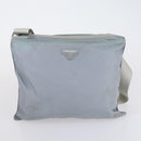 PRADA Hand Bag Nylon 2 Set Green Light Blue Auth am9845-10