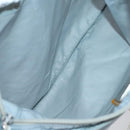 PRADA Hand Bag Nylon 2 Set Green Light Blue Auth am9845-17