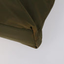 PRADA Hand Bag Nylon 2 Set Green Light Blue Auth am9845-8