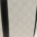 GUCCI GG Supreme Boston Bag PVC White Gold 193603 Auth am9846V-10