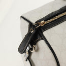 GUCCI GG Supreme Boston Bag PVC White Gold 193603 Auth am9846V-17
