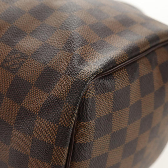 LOUIS VUITTON Damier Ebene Speedy 30 Hand Bag N41364 LV Auth am9848V