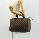 LOUIS VUITTON Damier Ebene Speedy 30 Hand Bag N41364 LV Auth am9848V-24