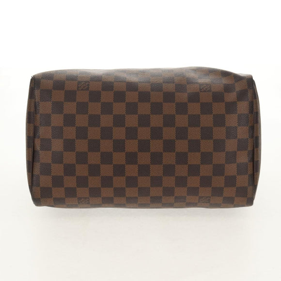 LOUIS VUITTON Damier Ebene Speedy 30 Hand Bag N41364 LV Auth am9848V