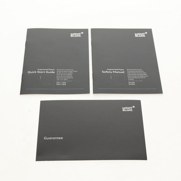 MONT BLANC Augmented Paper Black Auth am9851A