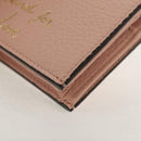 GUCCI Animalie Compact Wallet Leather Pink Gold 498096 Auth am9852V-9