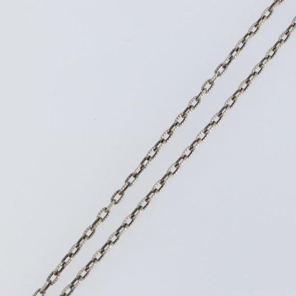 GUCCI Arabesque Necklace Ag925 Silver Auth am9853