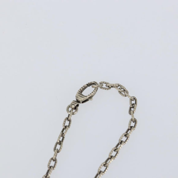 GUCCI Arabesque Necklace Ag925 Silver Auth am9853