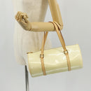 LOUIS VUITTON Monogram Vernis Bedford Hand Bag Perle M91331 LV Auth am9856V-23
