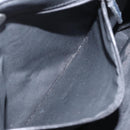 BURBERRY Nova Check Tote Bag Nylon Blue Silver Auth am9857-19