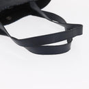 BURBERRY Nova Check Tote Bag Nylon Blue Silver Auth am9857-7