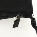 PRADA Accessory Pouch Nylon Black Silver Auth am9858V-16