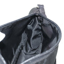 PRADA Accessory Pouch Nylon Black Silver Auth am9858V-19