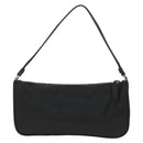 PRADA Accessory Pouch Nylon Black Silver Auth am9858V-3