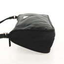 PRADA Accessory Pouch Nylon Black Silver Auth am9858V-4