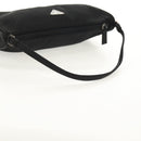 PRADA Accessory Pouch Nylon Black Silver Auth am9858V-7