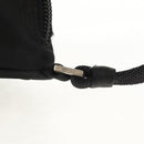 PRADA Accessory Pouch Nylon Black Silver Auth am9858V-8