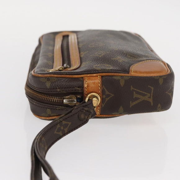 LOUIS VUITTON Monogram Marly Dragonne GM Clutch Bag M51825 LV Auth am9861