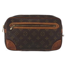 LOUIS VUITTON Monogram Marly Dragonne GM Clutch Bag M51825 LV Auth am9862 - 0