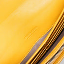 BOTTEGA VENETA INTRECCIATO Long Wallet Leather Yellow Auth am9863-13