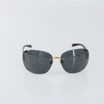 CHANEL Sunglasses plastic Black CC Auth am9868 - 0