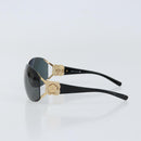 CHANEL Sunglasses plastic Black CC Auth am9868-4