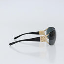 CHANEL Sunglasses plastic Black CC Auth am9868-5