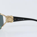 CHANEL Sunglasses plastic Black CC Auth am9868-9