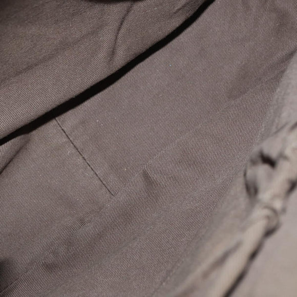 Chloe Marcie Hand Bag Leather Black Gold Auth am9872