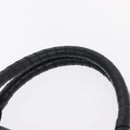 Chloe Marcie Hand Bag Leather Black Gold Auth am9872-8