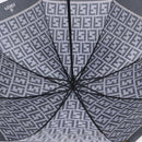 FENDI Zucca Canvas Folding Umbrella Navy Auth am9873-12