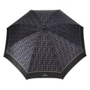 FENDI Zucca Canvas Folding Umbrella Navy Auth am9873-2