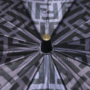 FENDI Zucca Canvas Folding Umbrella Navy Auth am9873-8