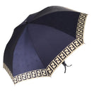 FENDI Zucca Canvas Folding Umbrella Navy Auth am9874-1