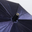 FENDI Zucca Canvas Folding Umbrella Navy Auth am9874-7