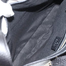 GUCCI Shoulder Bag Leather Black Silver 130779 Auth am9875V-10