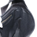 GUCCI Shoulder Bag Leather Black Silver 130779 Auth am9875V-22