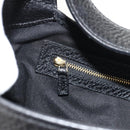 GUCCI Shoulder Bag Leather Black Silver 130779 Auth am9875V-23