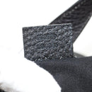 GUCCI Shoulder Bag Leather Black Silver 130779 Auth am9875V-11