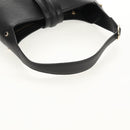 GUCCI Shoulder Bag Leather Black Silver 130779 Auth am9875V-7