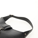 GUCCI Shoulder Bag Leather Black Silver 130779 Auth am9875V-14