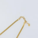 Christian Dior Necklace metal Gold Auth am9877-12