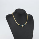 Christian Dior Necklace metal Gold Auth am9877-13