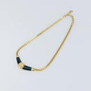 Christian Dior Necklace metal Gold Auth am9877-2
