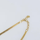 Christian Dior Necklace metal Gold Auth am9877-6
